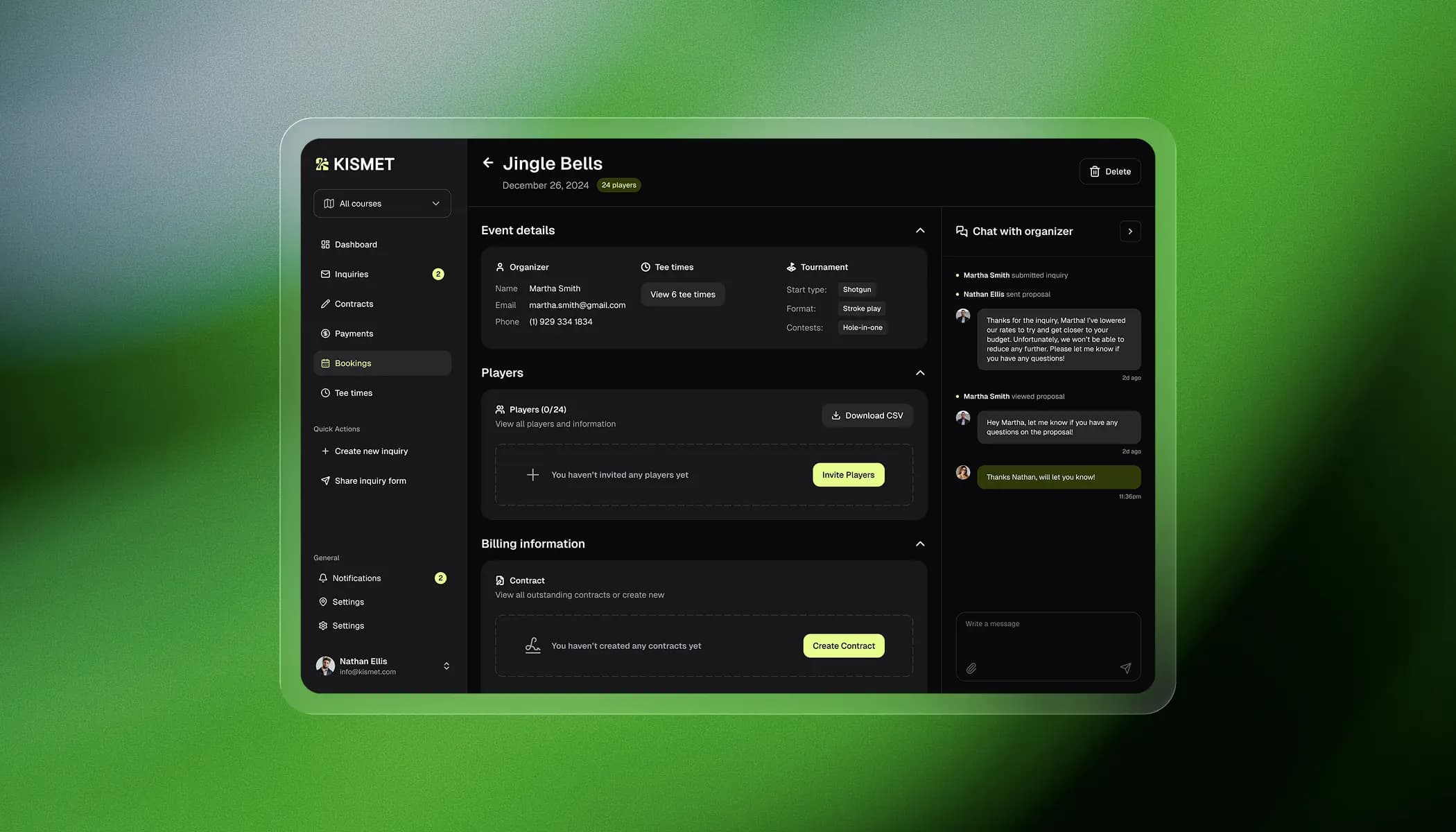 Transforming Kismet’s booking ecosystem.