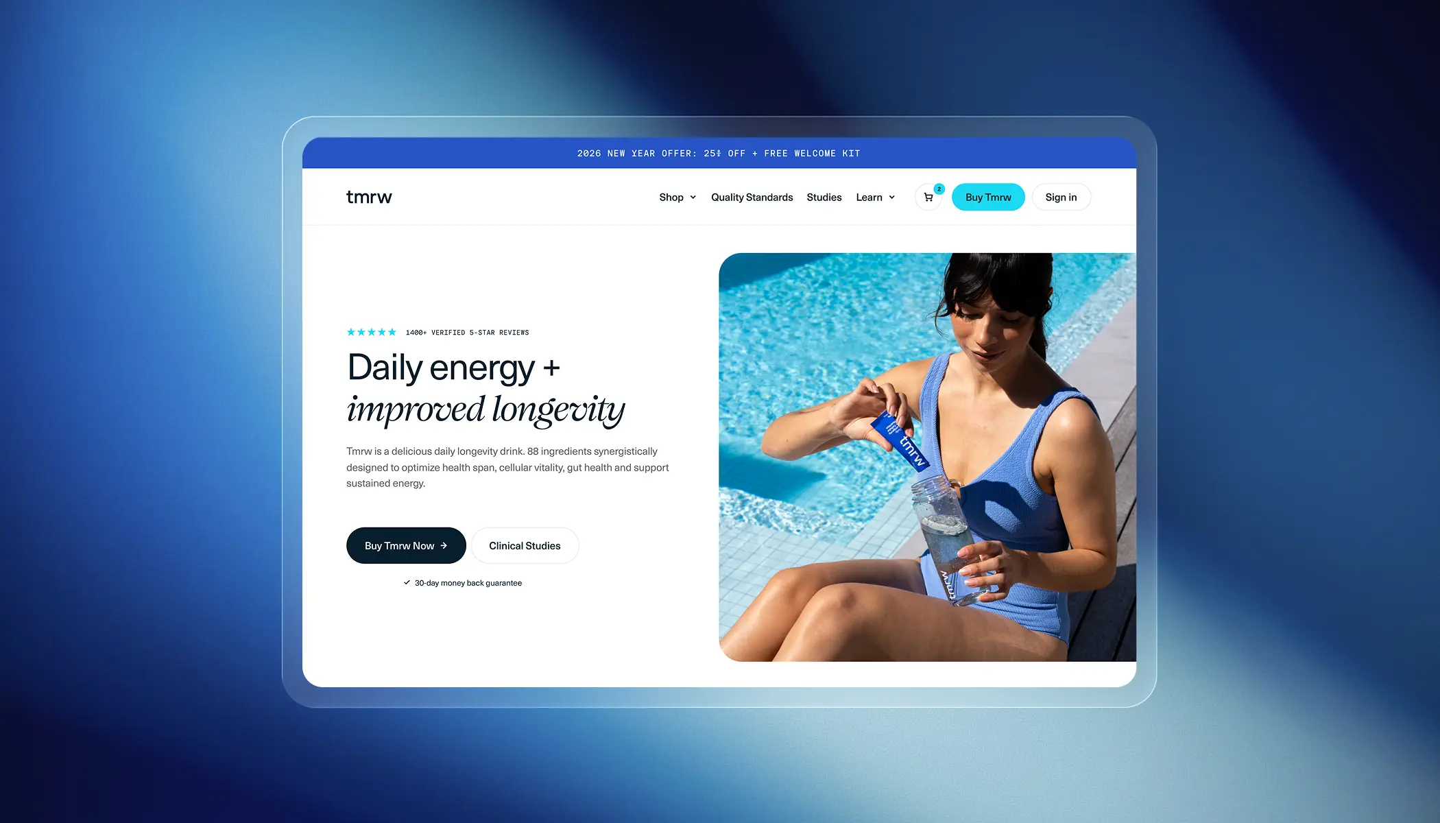 Defining TMRW from day zero.