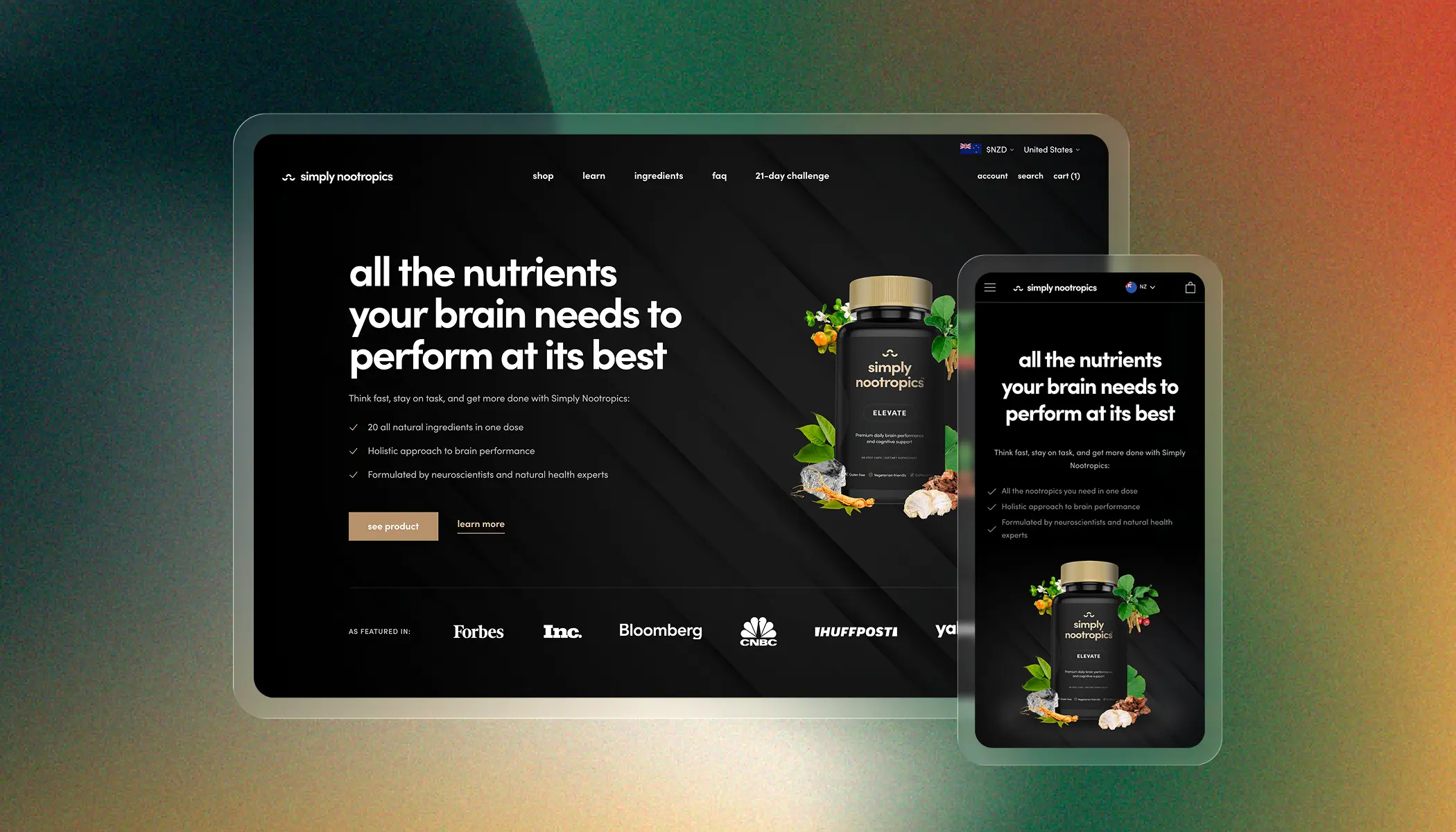 Elevating cognitive wellness.